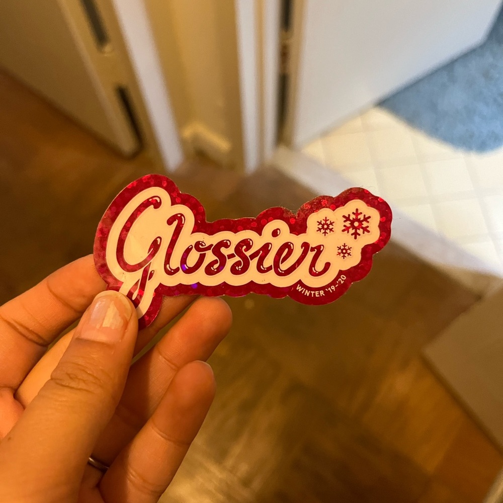 Glossier Winter ‘19-‘20 Sticker 💕